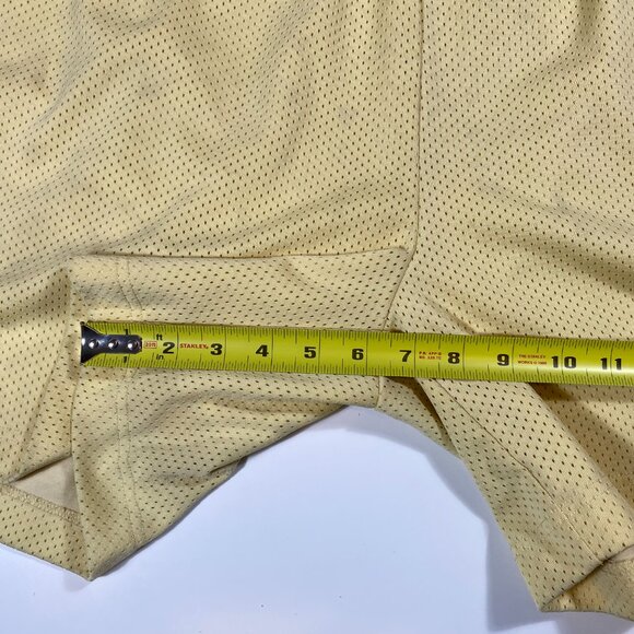 Reigning Champ Gym Athletic Mesh Short Yellow Size XL - Picture 6 of 10